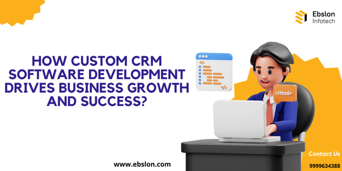 How Custom CRM Software Development Drives Business Growth and Success?